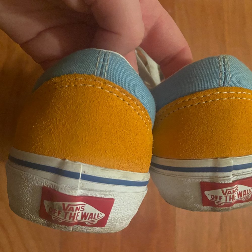 Colorblock Lace-Up Vans - Picture 3 of 4
